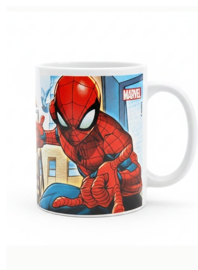 DISNEY - SPIDERMAN STREETS 240 ML MUG, Kitchen and Home Mickey Drinking Cup-Mug, Adventure Travel the Caffeine in Coffee Mug, the Beverage or Coffee a Cafe for Chocolate, in Addition to Espresso Mug - Image 1