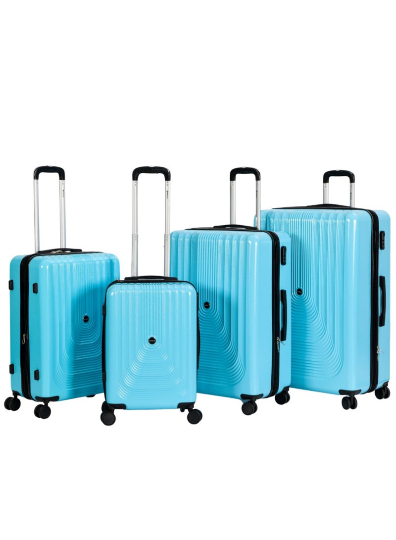 ستار لايف مجموعة حقائب سفر مكونة من 4 قطع من حقائب أمتعة السفر ذات الجانب الصلب من مادة ABS