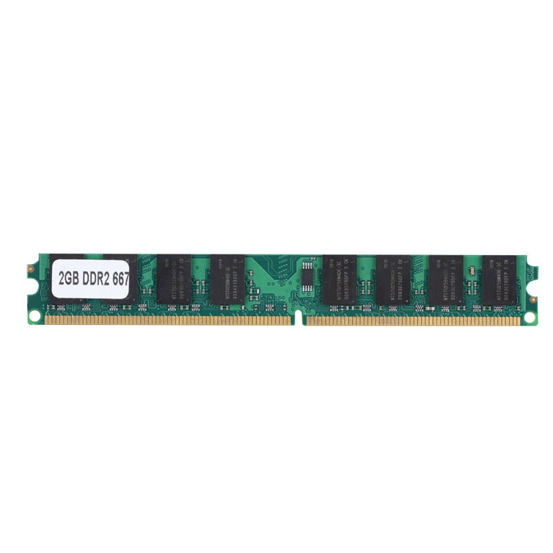 ذاكرة DDR2 RAM بسعة 2 جيجابايت وسرعة 667 ميجاهرتز عالية السرعة - متوافقة مع لوحة أم AMD - ذاكرة كمبيوتر مكتبي للاستخدام اليومي - Image 1