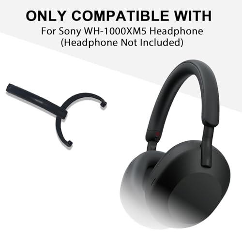Adhiper WH1000XM5 Swivel Hinge Replacement Headband Hanger Bracket Parts Accessories Repair Kit for Sony WH1000XM5 Headphone BlackLeft - Image 3