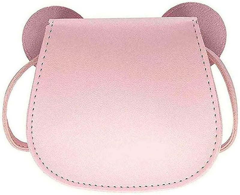xperry Little Girls Toddlers Mini Crossbody Shoulder Bag Coin Purse with Cute Mouse Ear Bowknot - Image 2