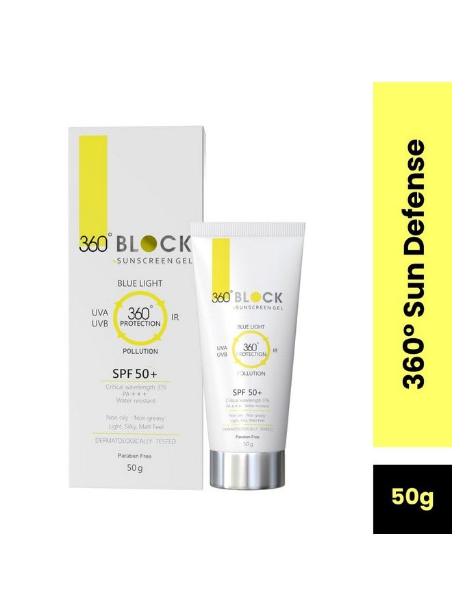 ETHIGLO 360 Block Sunscreen Gel SPF 50+ : 50 GM : Pack of 3 - Image 2