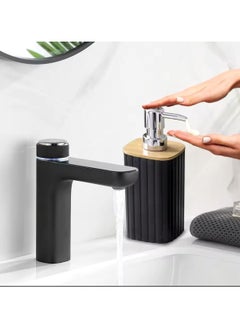 QSHOP QSHOP Bathroom Accessories Set - Soap Dispenser, Toothbrush Caddy, and Luxury Soap Dish - Modern and Elegant Design to Organize Your Bathroom with Style and Convenience  - Image 2
