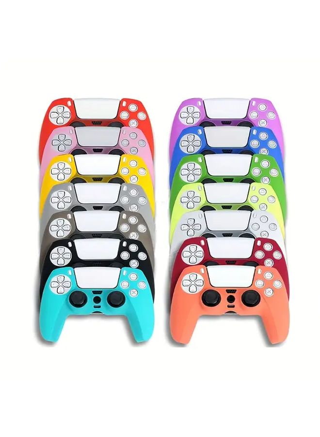 Pink PS5 Controller Cover Soft Anti Slip Grip Protective Case For Playstation 5 - Image 2