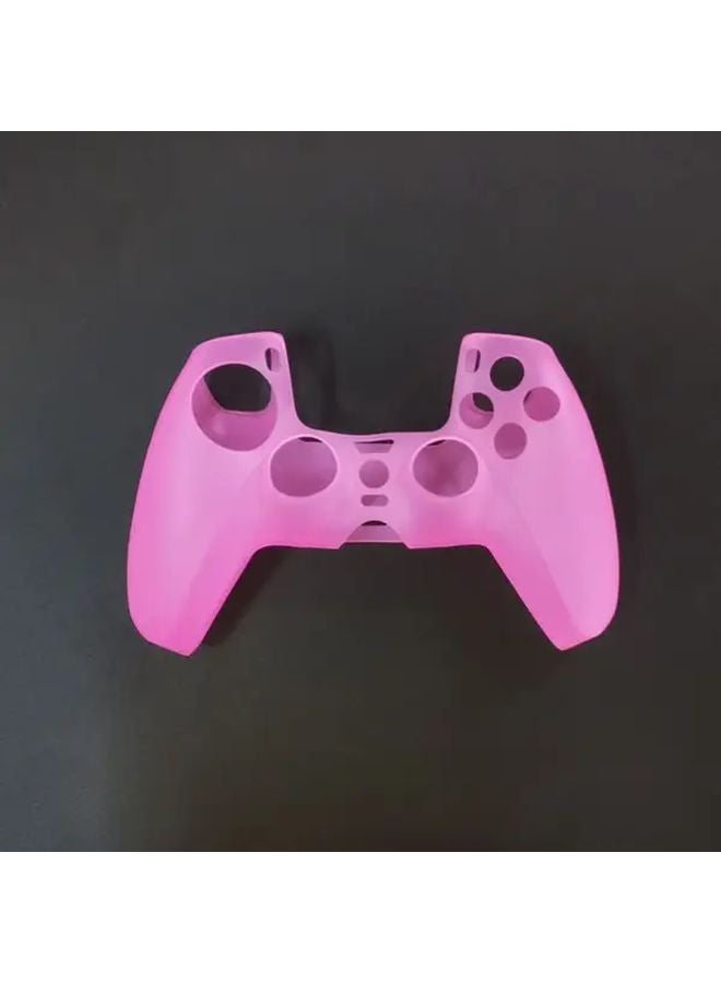 Pink PS5 Controller Cover Soft Anti Slip Grip Protective Case For Playstation 5 - Image 1