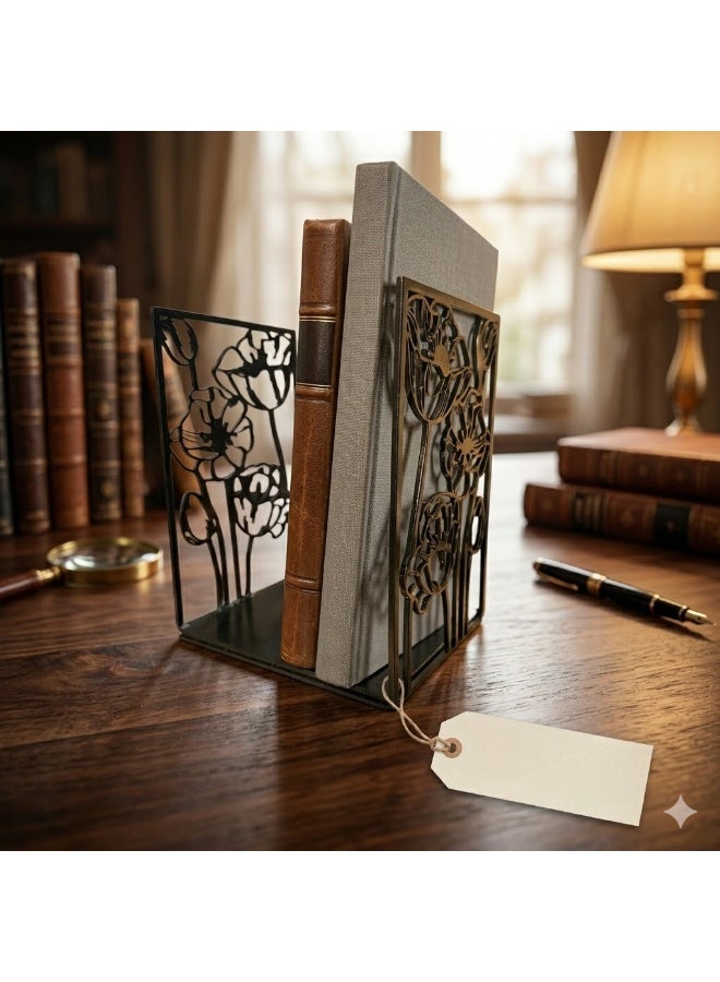 حامل كتب أنيق يستخدم لتنظيم الكتب والمجلات بطريقة مرتبة وسهلة .بتصميم عصري - Image 1