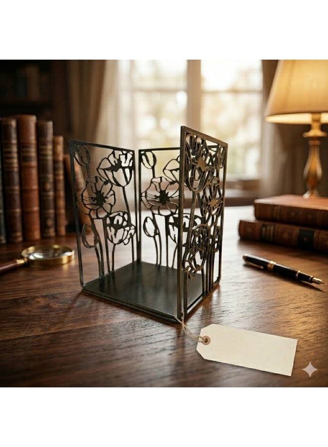حامل كتب أنيق يستخدم لتنظيم الكتب والمجلات بطريقة مرتبة وسهلة .بتصميم عصري - Image 2