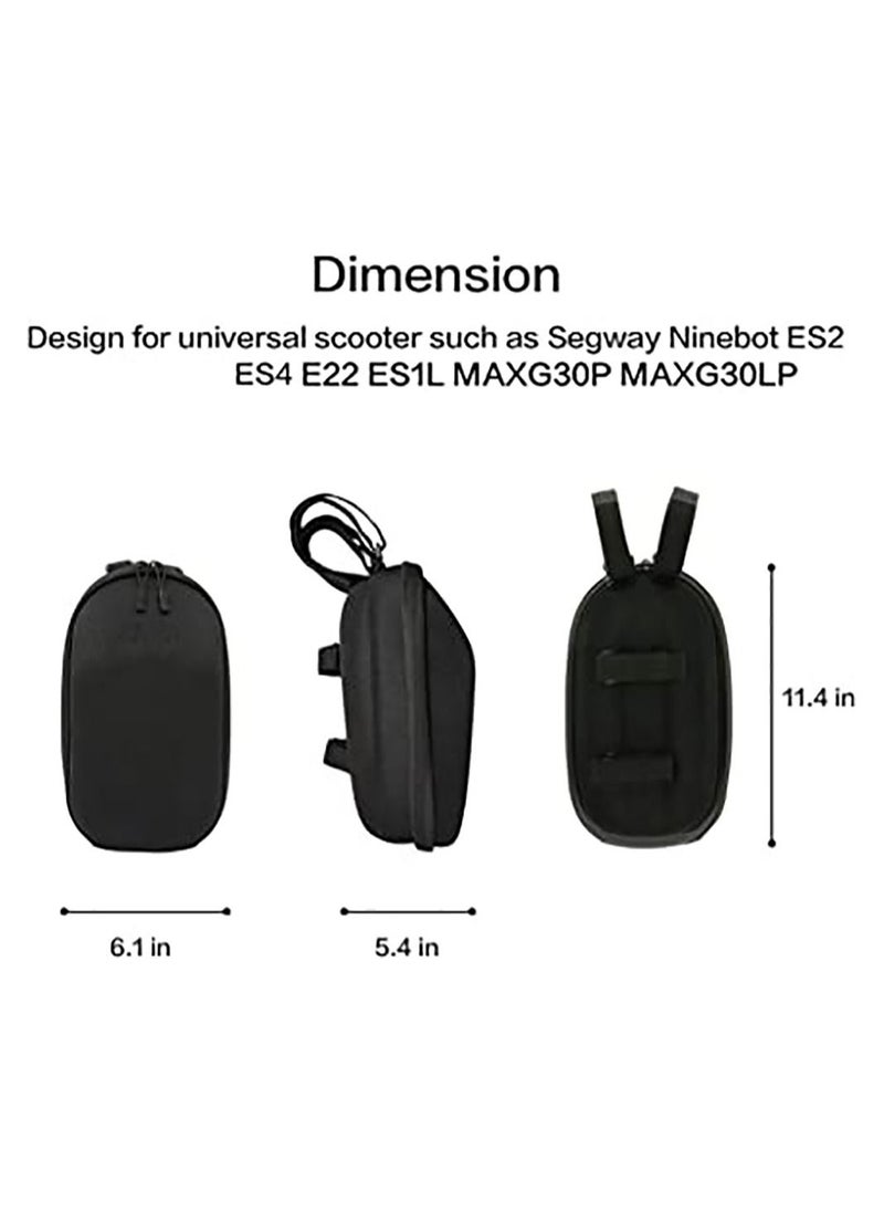 BELLSBERRY - Scooter Storage Bag is perfect for M365 and ES Series Electric Scooter Front Hanging Bag Durable EVA Fit for Caring Charger Tools - Image 1