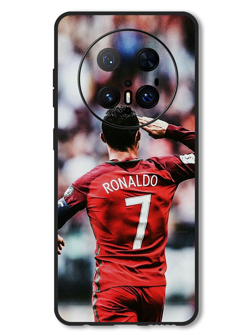Theodor Case Compatible with Huawei Mate 70 Pro/ 70 Pro + Protection Shockproof Bumper Cover Ronaldo Salute To Crowd - Image 1