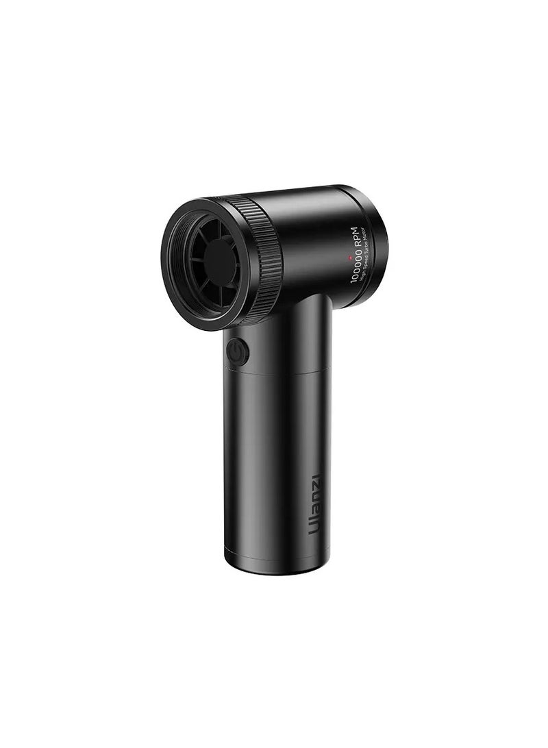 ULANZI BS380FB Powerful Electric Air Duster – Cordless Rechargeable Blower with Adjustable Speed & LED Light for Cleaning Electronics, Keyboards, PC & Camera Gear - Image 5