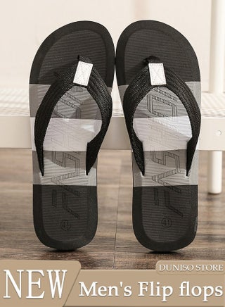 Flip Flops for Men Quick Drying Flat Slipper House Bedroom Slippers with Non-Slip Soft Slippers Open Toe Beach Slipper for Spa Bath Pool Gym House Sandals for Indoor & Outdoor - pzsku/Z91F69420711365583A04Z/45/_/1714194328/77eb8364-fda7-455b-af55-ea68f127eb2a