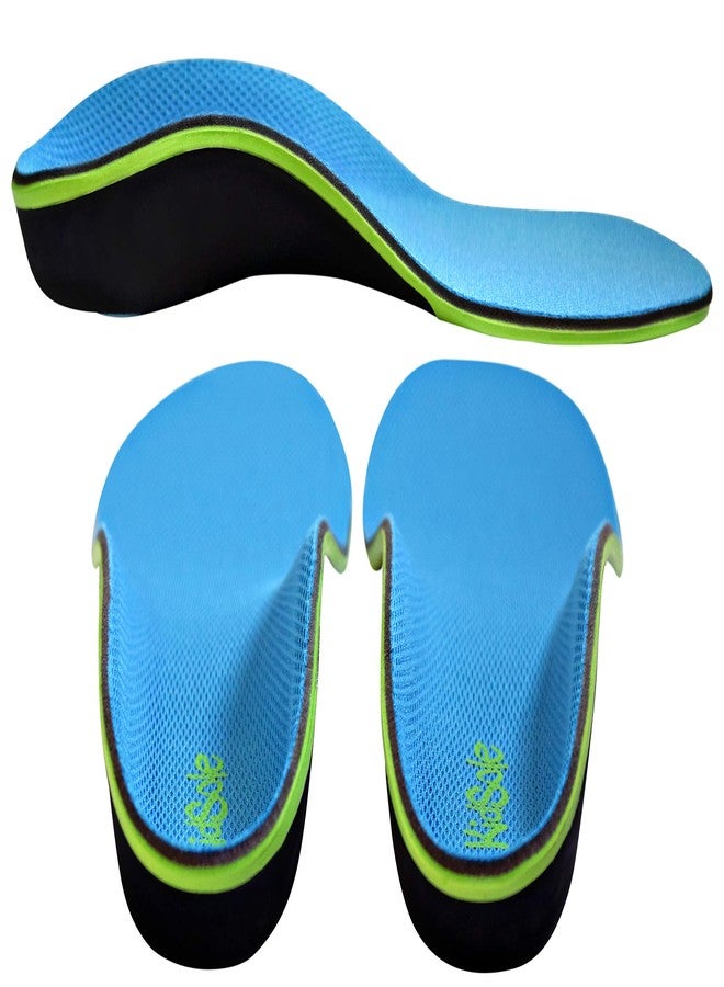 KidSole Stealth Fighter: High Arch Support Insole. Slim Profile, Strong Arch, Soft Memory Foam Top & Lightweight Design. Inward/Falling Ankle Correction ((21 CM US Toddler Size 11-2)) - Image 5
