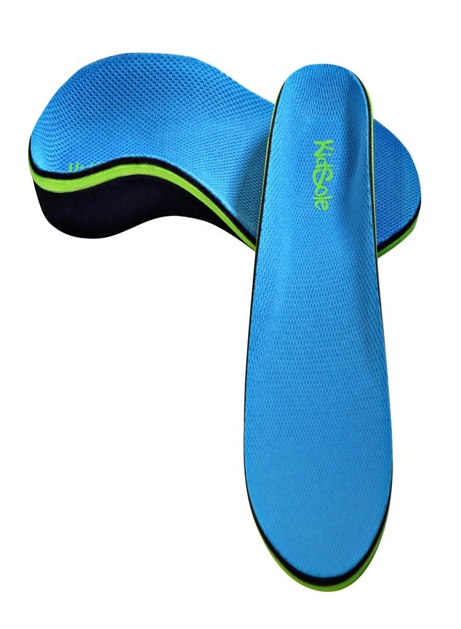 KidSole Stealth Fighter: High Arch Support Insole. Slim Profile, Strong Arch, Soft Memory Foam Top & Lightweight Design. Inward/Falling Ankle Correction ((21 CM US Toddler Size 11-2)) - Image 4