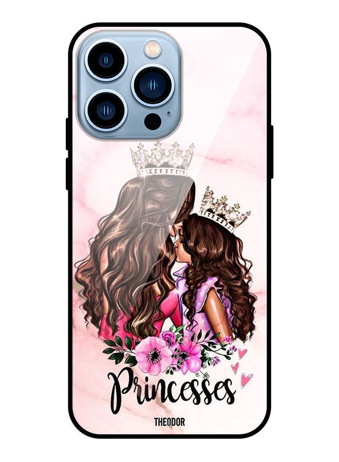 Theodor Protective Tempered Glass Case Cover For Apple iPhone 13 Pro Princess - Image 1