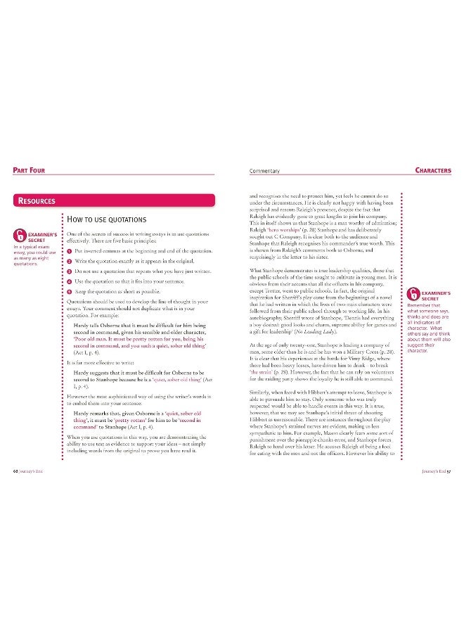 Journey's End: York Notes for GCSE - Image 3