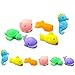 JIAHO 6 Pcs Ocean Sea Animals Mochi Squishy Toys Kawaii Squishies Small Mochi Squishy Toys for Kids Party Favors Marine Life Fidget Toys Bulk for Kids Prizes Goodie Bag Stuffers Squeeze Toys - Image 2