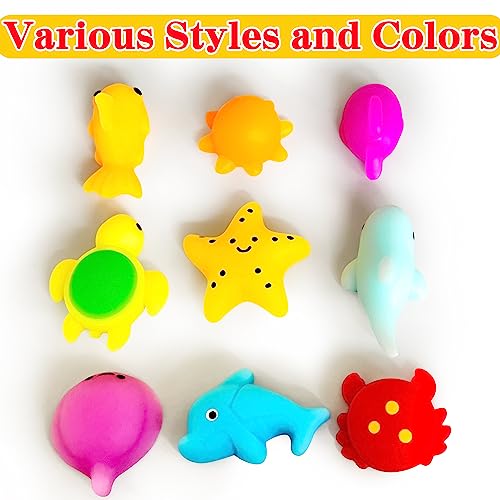 JIAHO 6 Pcs Ocean Sea Animals Mochi Squishy Toys Kawaii Squishies Small Mochi Squishy Toys for Kids Party Favors Marine Life Fidget Toys Bulk for Kids Prizes Goodie Bag Stuffers Squeeze Toys - Image 5
