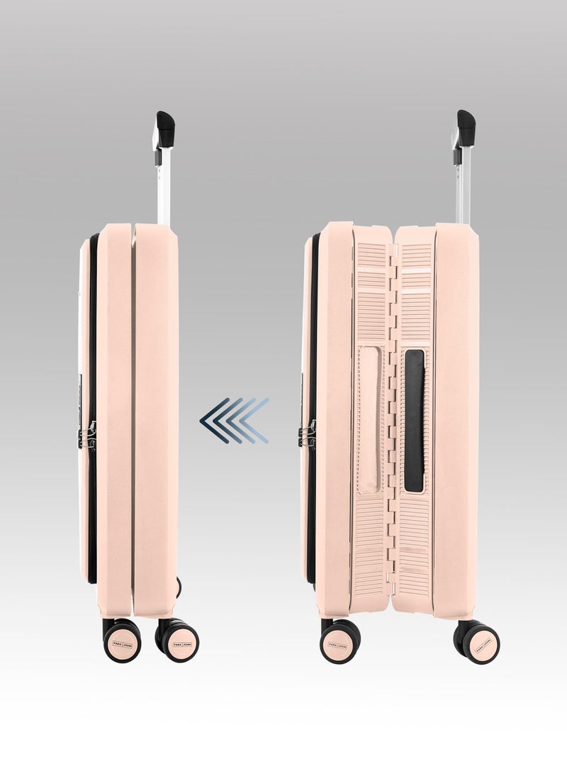 بارا جون حقيبة سفر جديدة قابلة للطي قطعة واحدة - وردي - Image 3