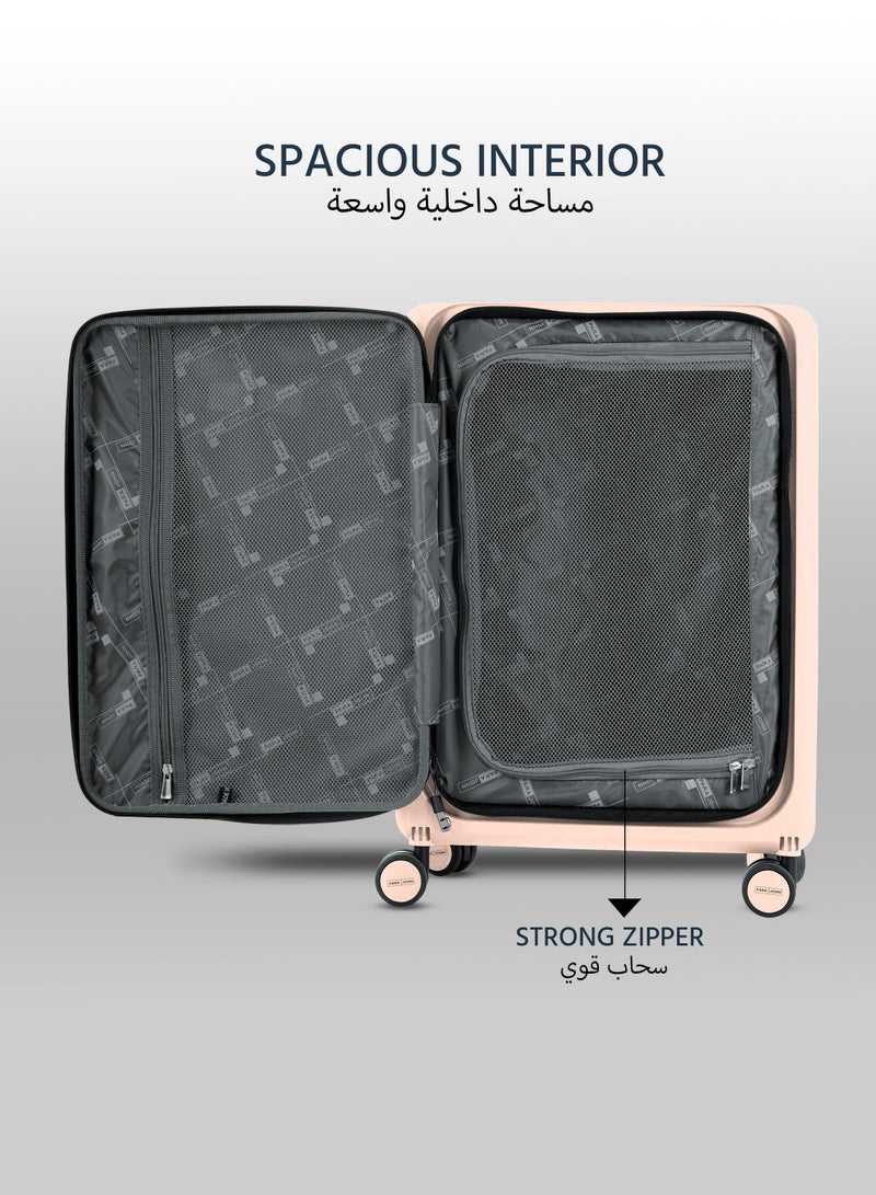 بارا جون حقيبة سفر جديدة قابلة للطي قطعة واحدة - وردي - Image 5