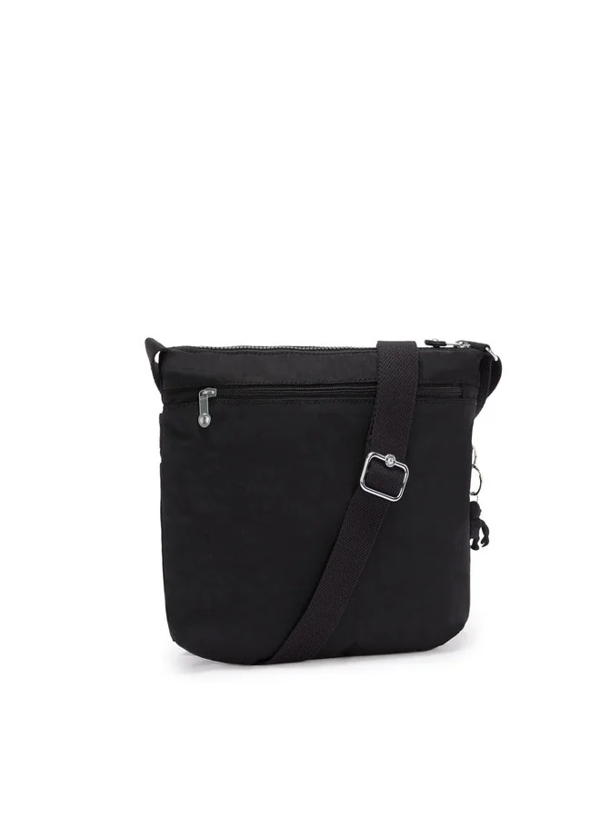 kipling Medium Crossbody Female Black Noir Arto