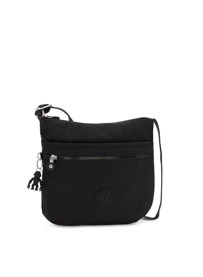 kipling Medium Crossbody Female Black Noir Arto