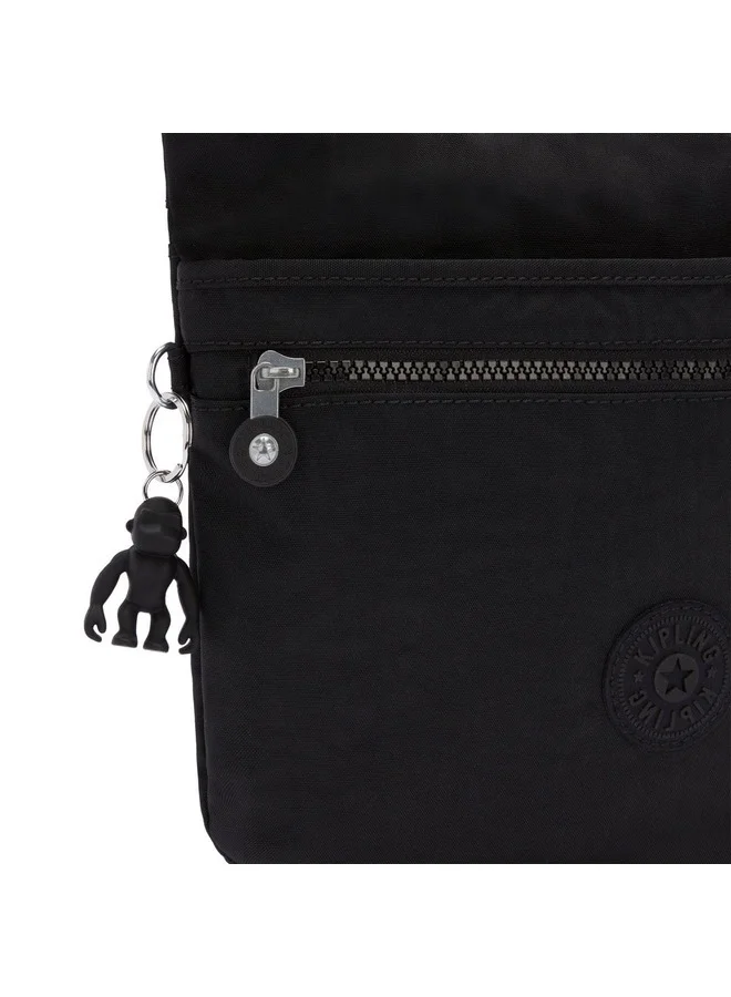 kipling Medium Crossbody Female Black Noir Arto