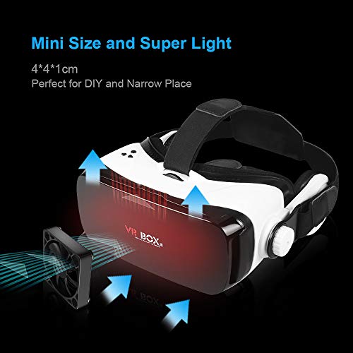 ELUTENG 40mm USB Fan with 3 Speed Control USB Ventilator 5V Max 5300RPM High Flow VR Cooling Fan Compatible for Receiver DVR Playstation Xbox Computer Cabinet Cooling - Image 3
