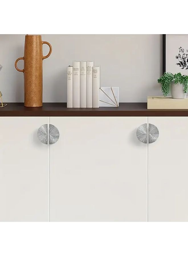 2.5 Inch 6 Pack Zinc Alloy Cabinet Handles Polished Chrome for Kitchen Drawer Wardrobe - Image 2