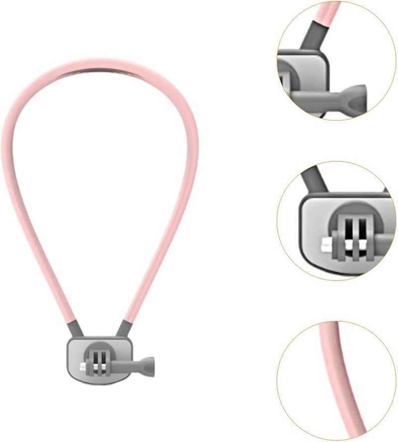 Universal Neck Strap Mount Adjustable Quick Release for POV Vlog Recording - Image 2