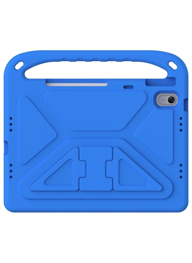 حافظة متوافقة مع هاتف Huawei MatePad Air 11.5 بوصة إصدار 2023، 【صديقة للأطفال】 غطاء واقٍ خفيف الوزن بمقبض EVA مقاوم للصدمات لهاتف Huawei MatePad Air 11.5 (أزرق) - Image 2