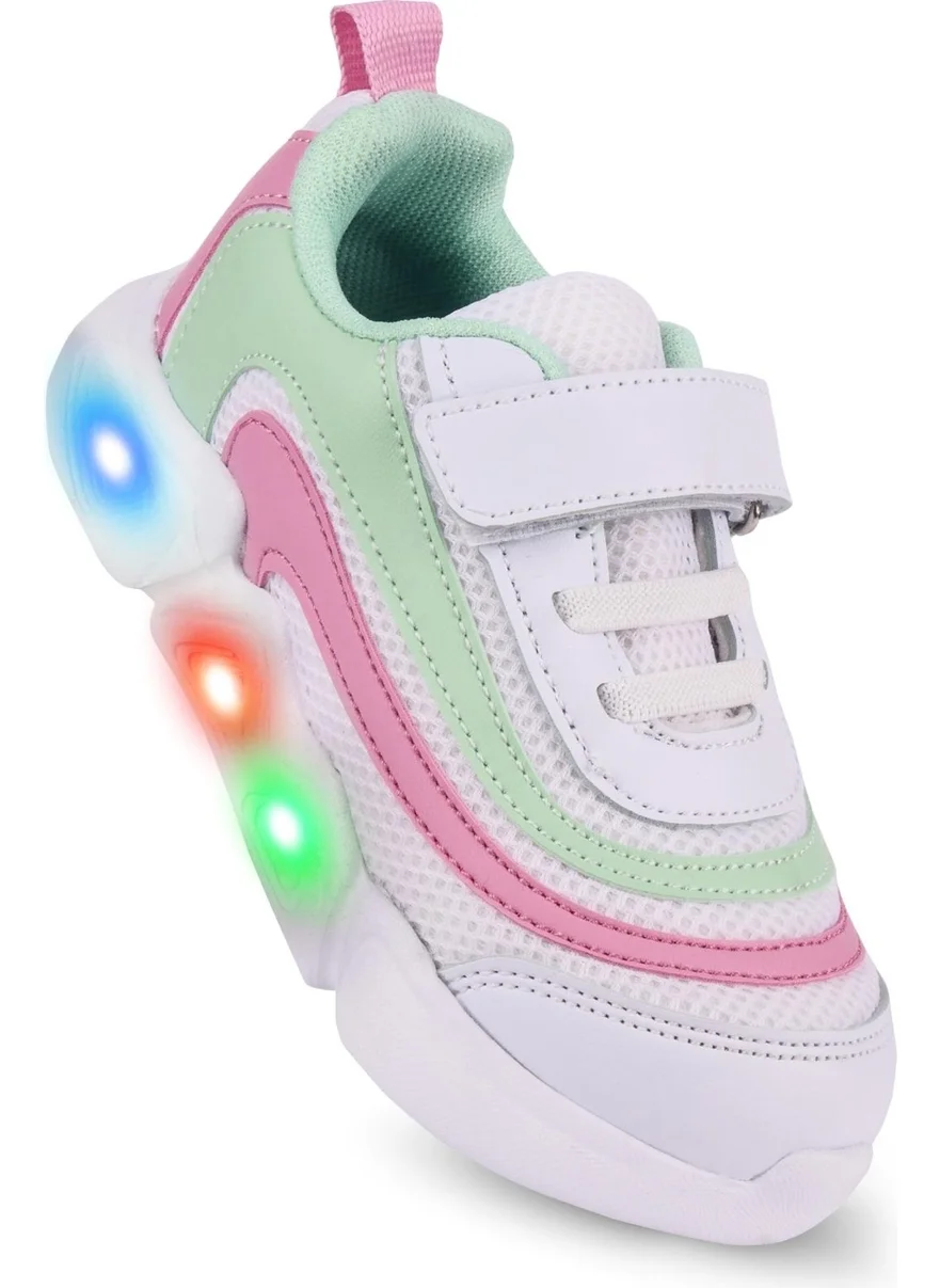 كابتن جونيور Girl's Sports Sneaker Walking Shoes Pccmk 500