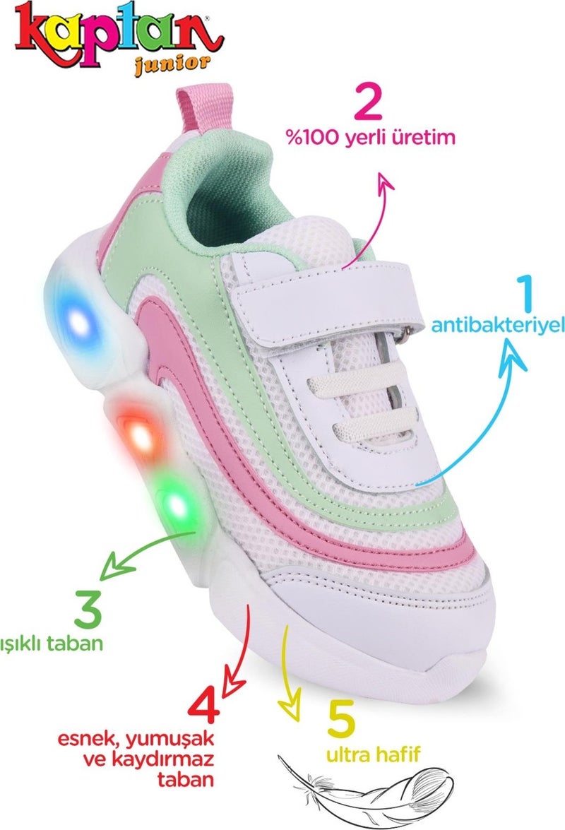 Kaptan Junior Girl's Sports Sneaker Walking Shoes Pccmk 500  - Image 2