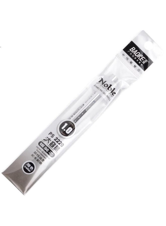 Baoke (Baoke) Ps2220 1.0Mm Black Large Capacity Neutral Pen Refill Water Pen Signature Pen Replacement Core 12Pcs/Box - Image 1
