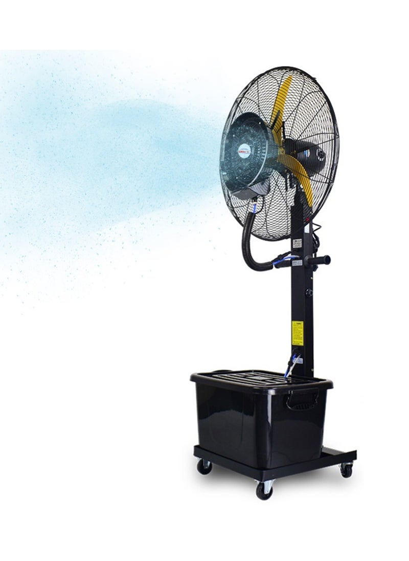 GENERALTEC Generaltec 26 Inch Electric Standing Mist Fan - Model GFAN26MIST, 42L Water Tank, 1200L/H Qmax Pump, 100% BLDC Copper Motor, 700-1350 RPM Speed, 20W Pump Power 