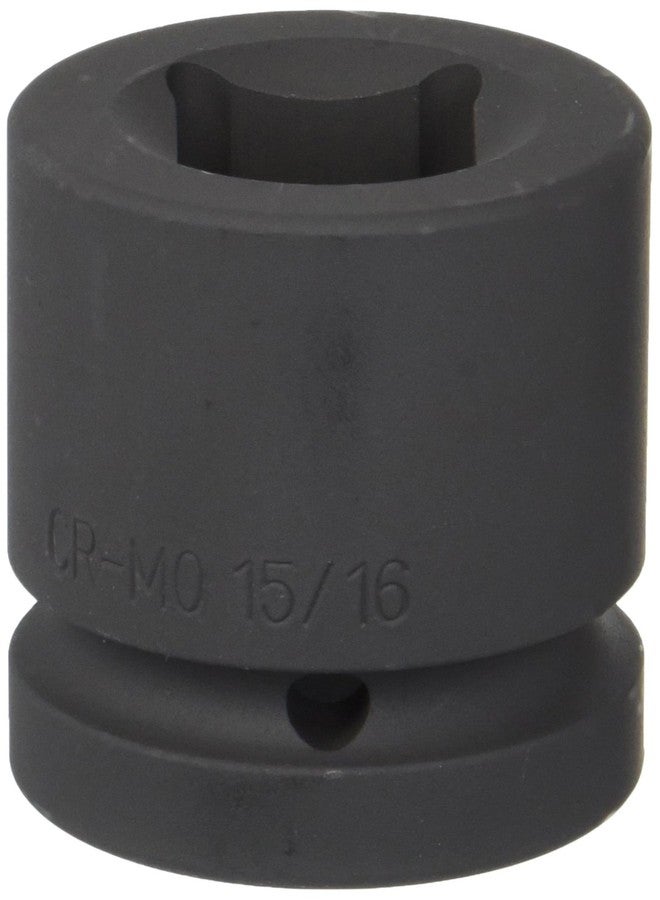 SUNEX TOOLS 530S 1" Standard Drive Square Impact Socket 15/16" - Image 1