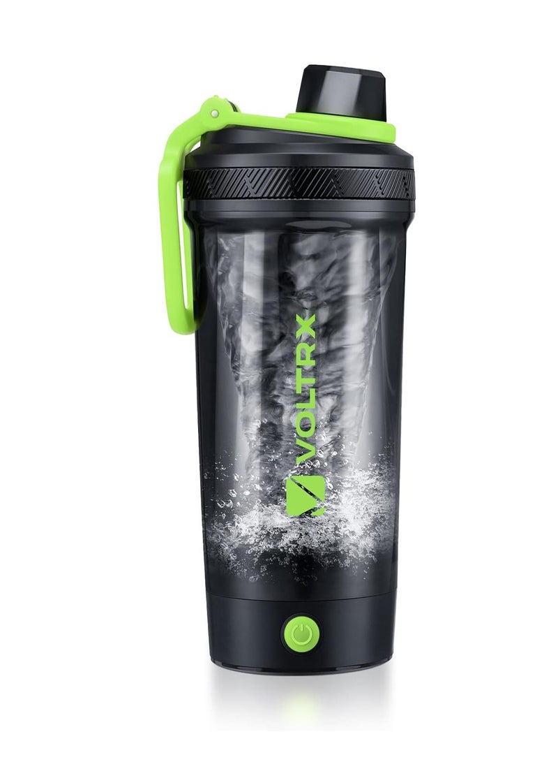VOLTRX Shaker Bottle, Gallium Usb C Rechargeable Electric Protein Shake Mixer, Shaker Cups For Protein Shakes And Meal Replacement Shakes, Bpa Free, Made With Tritan, 24Oz - Image 1