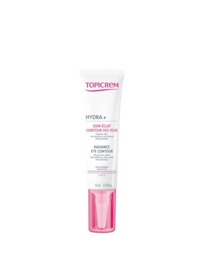 Topicrem Hydra+ Radiance Eye Contour Cream 15ml - Image 1