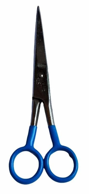 Anju Scissors Enterprise 5 Inch Black Scissors All Purpose ComfortGrip Handles Sharp Scissors for Home Kitchen Office Pack of 15  - Image 1