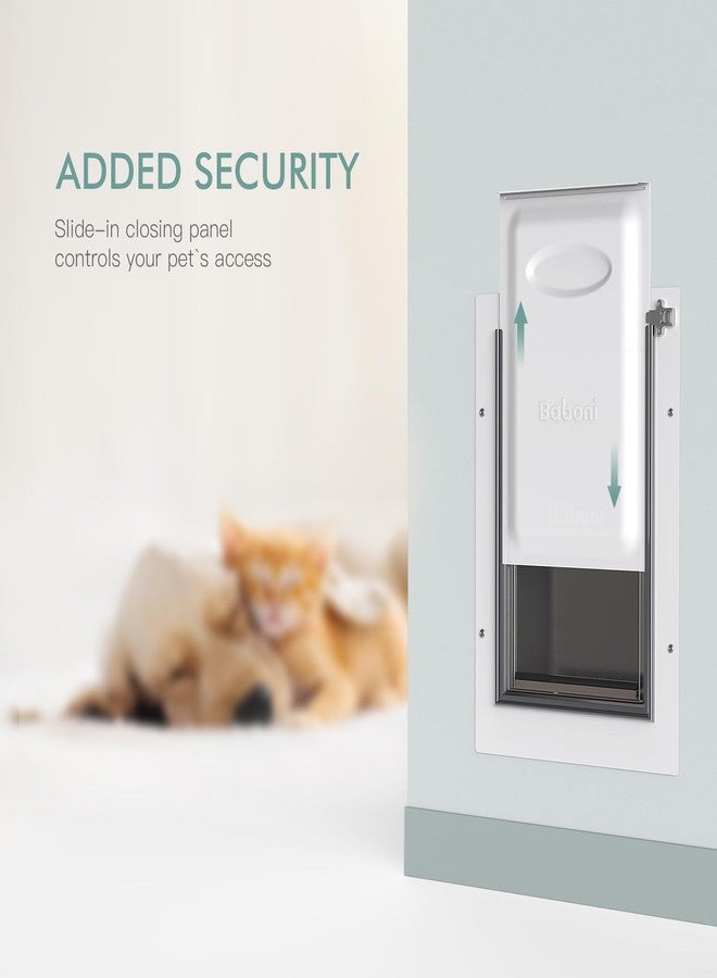 Baboni Metal Closing Panel Pet Door Cover (Small) - Only for Baboni Small Pet Door - Image 3