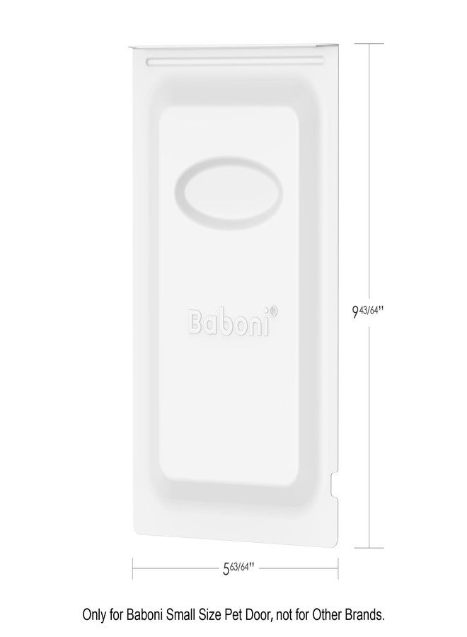 Baboni Metal Closing Panel Pet Door Cover (Small) - Only for Baboni Small Pet Door - Image 2