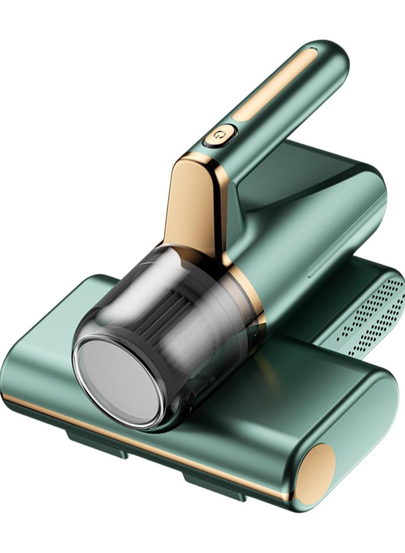 Captaintech Handheld Cordless Vacuum Cleaner for Mattresses, Sofas, and Carpets with UV Germicidal Lamp, Washable HEPA Filter, and Deep Cleaning for Dust Mites and Germs. - Image 1