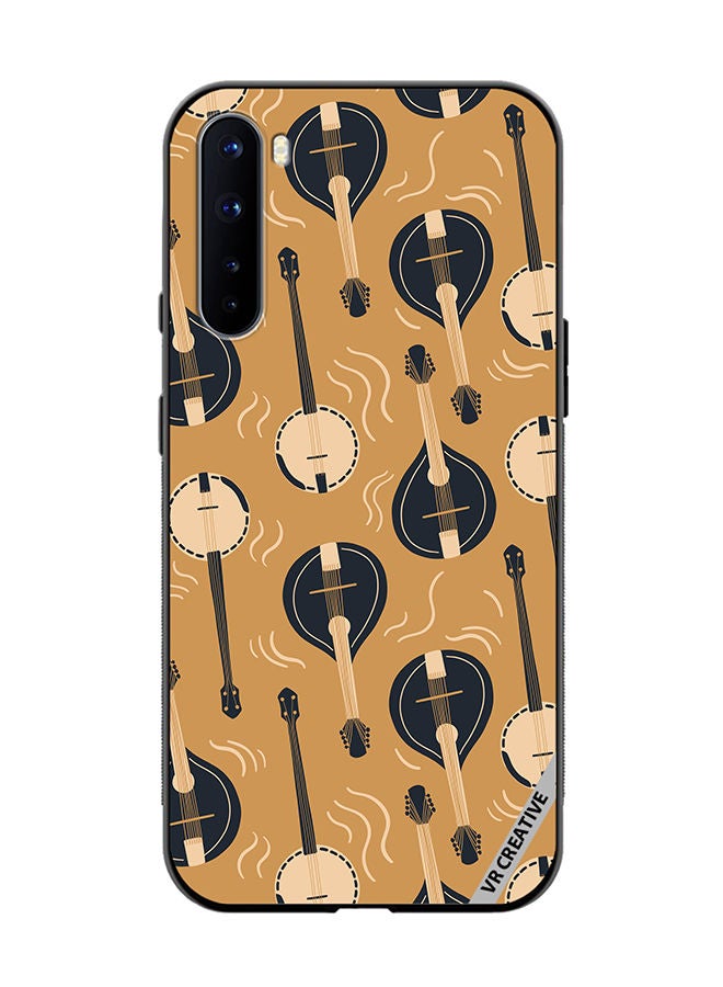 VR CREATIVE Protective Case Cover For OnePlus Nord Mandolin Or Domra International Music Copy Design Multicolour - Image 1