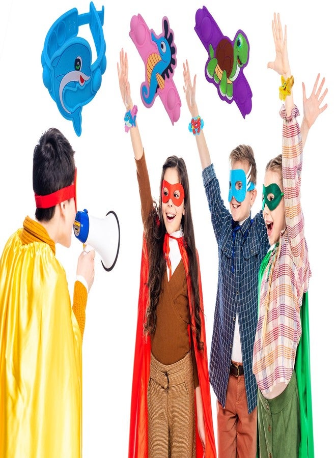 PSDFH ٢٤ عبوة من أساور المحيط الصغيرة، هدايا صغيرة الحجم لطلاب الفصول الدراسية والحفلات - Image 5
