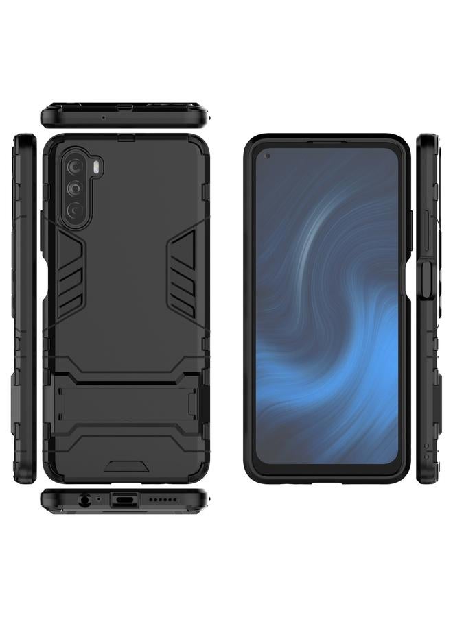 اس-توب جراب لهاتف Huawei Maimang 9 PC + جراب واقٍ مقاوم للصدمات من مادة TPU مع حامل - Image 4