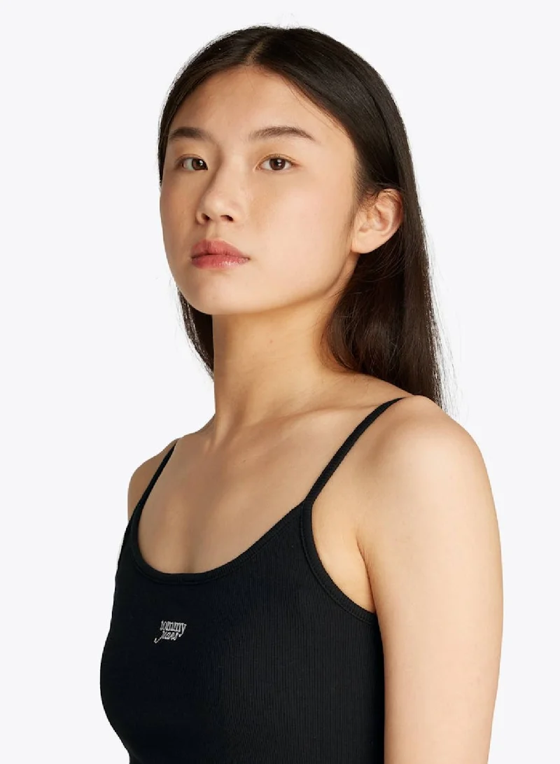 TOMMY JEANS Ribbed Slim Spaghetti Strap Top