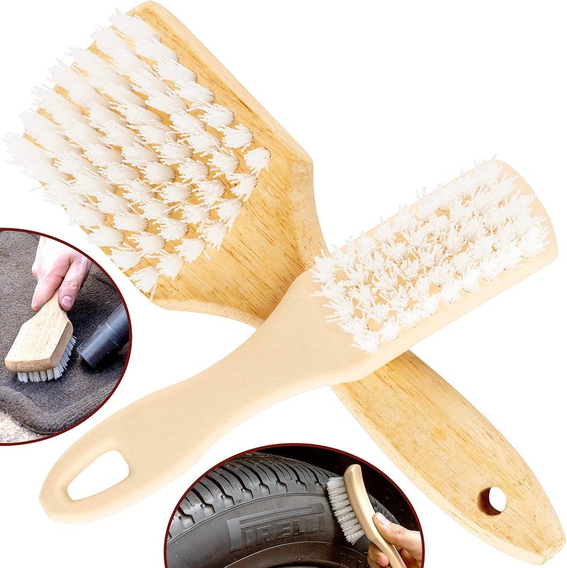 Mop Mob Pro-Grade Tire Scrubbing Brushes 2 Pack - Image 1