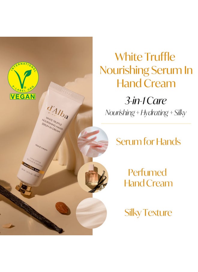 d'Alba Italian White Truffle Vegan Gift Set - First Spray & Nourishing Hand Cream Serum, Mother's Day Skincare - pzsku/Z91F80EB3DCECC2DAAF61Z/45/_/1728309141/3ecd2295-059b-457d-b2da-91d24e645189