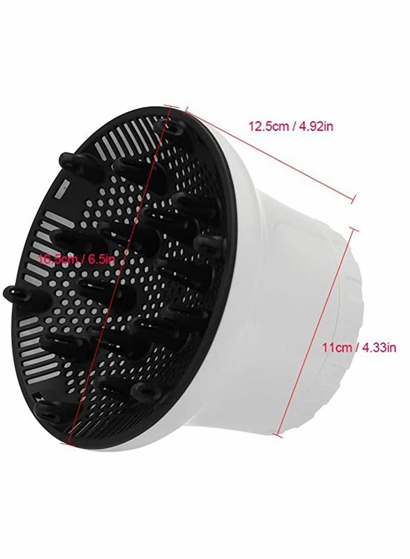 NIBEMINENT Hair Dryer Diffuser, Adjustable Blow Dryers Diffuser for Curly or Wavy Styling Accessories - Image 3
