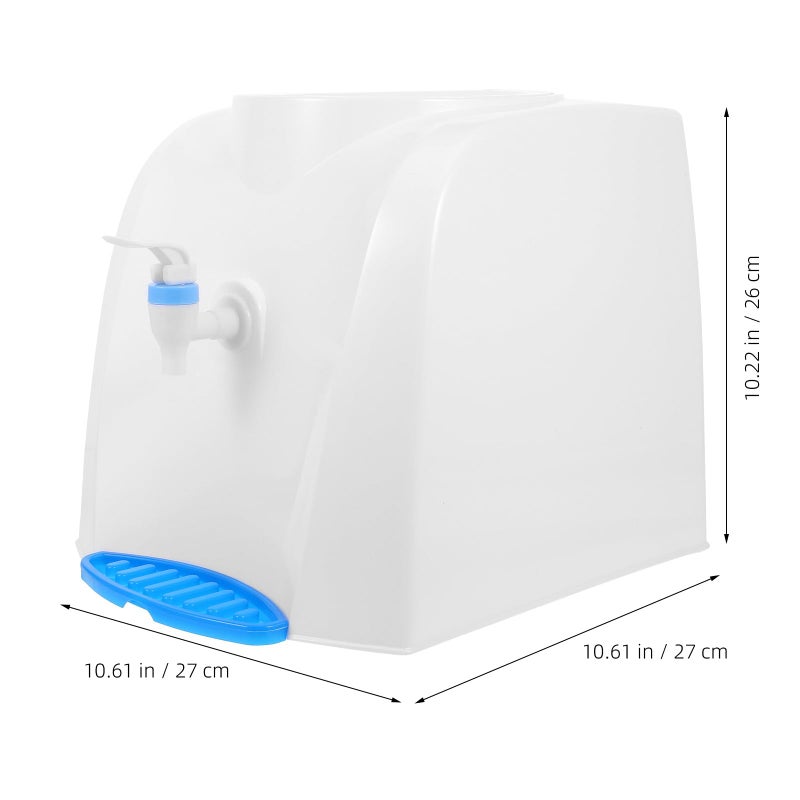 Mini Countertop Cold Water Dispenser With Tap Portable Desk Cooler For Home Office - Image 3