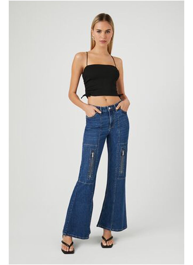 FOREVER 21 - Ribbed Knit Cropped Cami - Image 1